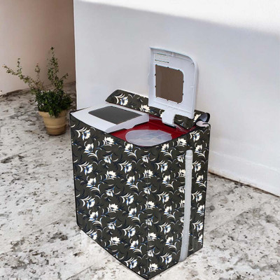 shrinitya Semi-Automatic Washing Machine  Cover(Width: 83 cm, Multicolor)