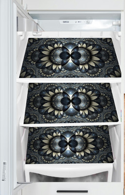 SANRAKSSHAN Fridge Mat(Width: 32 cm, Multicolor)