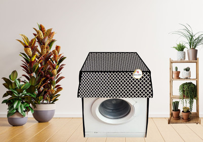 GURU-ISHMA Front Loading Washing Machine  Cover(Width: 60.96 cm, black)