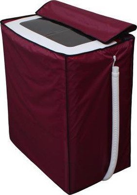 SVASTI Semi-Automatic Washing Machine  Cover(Width: 60.07 cm, Red)