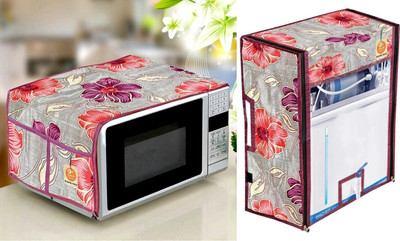 Kanushi Industries Microwave Oven  Cover(Width: 86 cm, Purple)