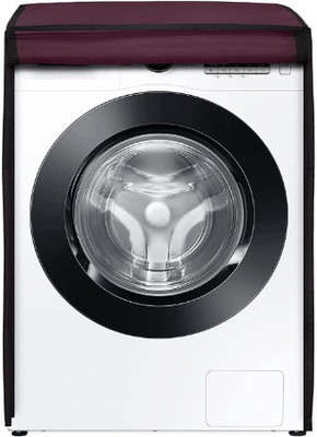 DRONENTERPRISES Front Loading Washing Machine  Cover(Width: 66 cm, Maroon)