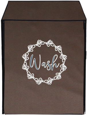 Archistylo Front Loading Washing Machine  Cover(Width: 67 cm, Brown)