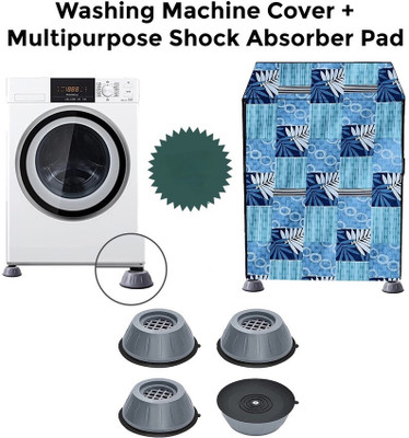 Hizing Front Loading Washing Machine  Cover(Width: 61 cm, Blue)