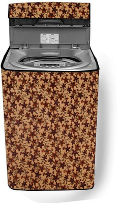 Nitasha Top Loading Washing Machine  Cover(Width: 57 cm, Beige, Brown)