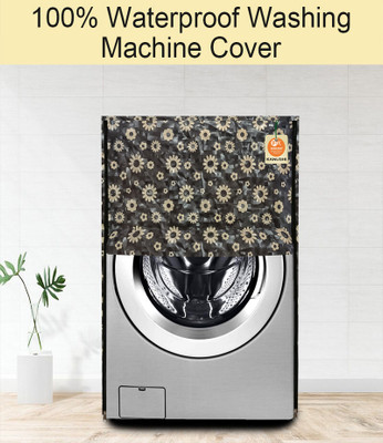 Kanushi Industries Front Loading Washing Machine  Cover(Width: 58 cm, Brown)