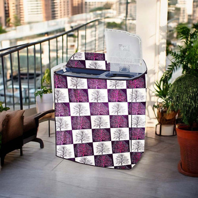 shrinitya Semi-Automatic Washing Machine  Cover(Width: 81 cm, Multicolor)