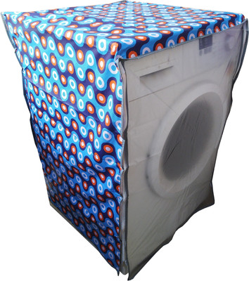 Smart Shelter Front Loading Washing Machine  Cover(Width: 61 cm, Blue-red)