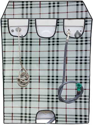 Rubieq Front Loading Washing Machine  Cover(Width: 65 cm, Multicolor)