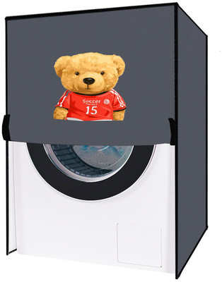 Delideal Front Loading Washing Machine  Cover(Width: 69 cm, Grey)