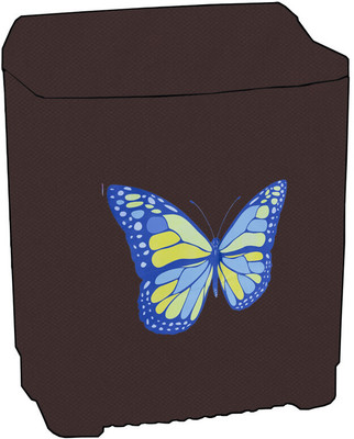 Delideal Semi-Automatic Washing Machine  Cover(Width: 91 cm, Brown)