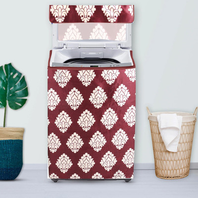 E-Retailer Top Loading Washing Machine  Cover(Width: 58 cm, Maroon)
