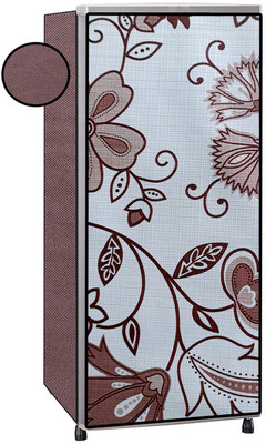 RG MART Refrigerator  Cover(Width: 61.02 cm, coffe)