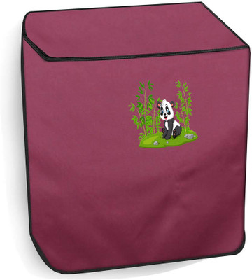 ME AND ME Semi-Automatic Washing Machine  Cover(Width: 84 cm, Maroon, Green)