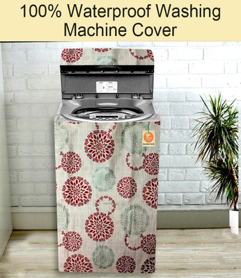 Kanushi Industries Top Loading Washing Machine  Cover(Width: 55 cm, BEIGE, GREEN)