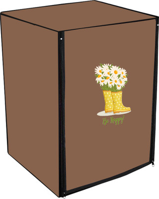 Adira Front Loading Washing Machine  Cover(Width: 66 cm, Beige)