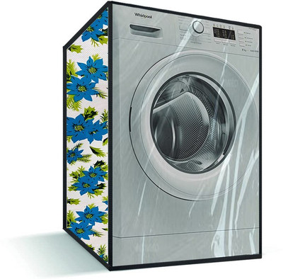 DREAMINDIANASSOCIATION Front Loading Washing Machine  Cover(Width: 71 cm, Green, Blue)