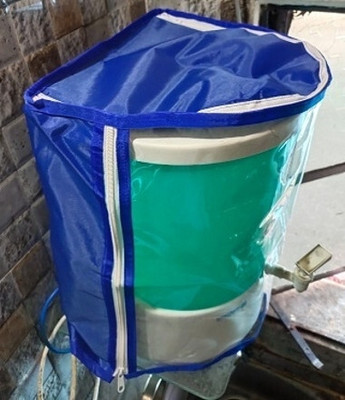 JSR AQUA Water Purifier  Cover(Width: 16 cm, Blue & Transprent)