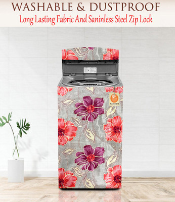 Kanushi Industries Top Loading Washing Machine  Cover(Width: 58 cm, Maroon, Purple)