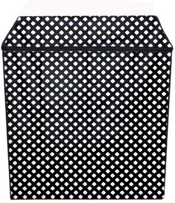 Nitasha Semi-Automatic Washing Machine  Cover(Width: 82 cm, Black, White)