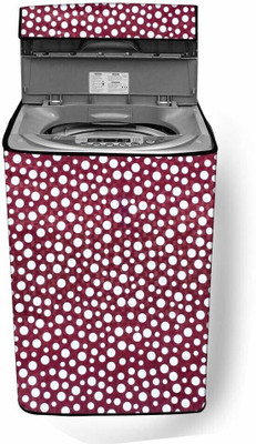 WIN WORLD Top Loading Washing Machine  Cover(Width: 59 cm, RED)