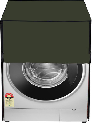 Delideal Front Loading Washing Machine  Cover(Width: 58 cm, Green)