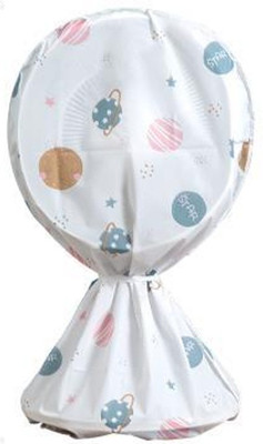 Lucacci Table Fan  Cover(Width: 60 cm, White)