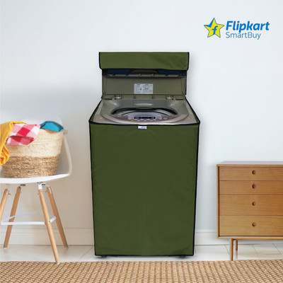 Flipkart SmartBuy Top Loading Washing Machine  Cover(Width: 61 cm, Military)