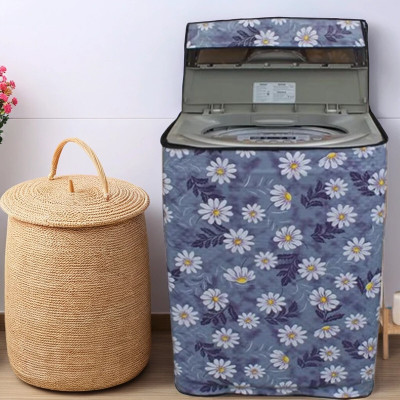SANRAKSSHAN Top Loading Washing Machine  Cover(Width: 58.42 cm, Blue)