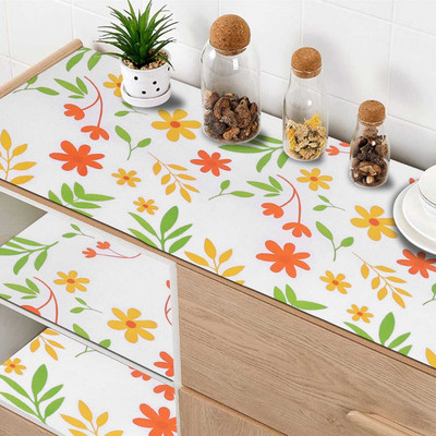 GreeWelt Fridge Mat(Width: 150 cm, Multi)
