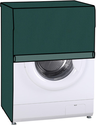 JM Homefurnishings Front Loading Washing Machine  Cover(Width: 72 cm, Green)