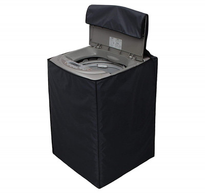 Zostera Top Loading Washing Machine  Cover(Width: 53 cm, Grey)