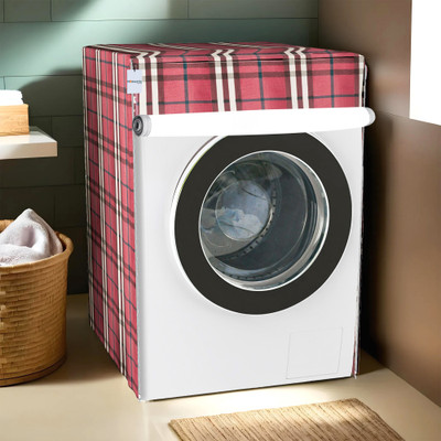 HOMESTIC Front Loading Washing Machine  Cover(Width: 60 cm, Maroon)