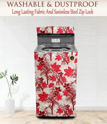 Comfort House Top Loading Washing Machine  Cover(Width: 55 cm, Maroon)