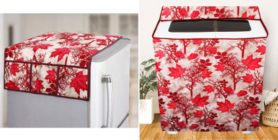 E-Retailer Semi-Automatic Washing Machine  Cover(Width: 81 cm, Value For Money Combo Pack Of 2 Pieces)