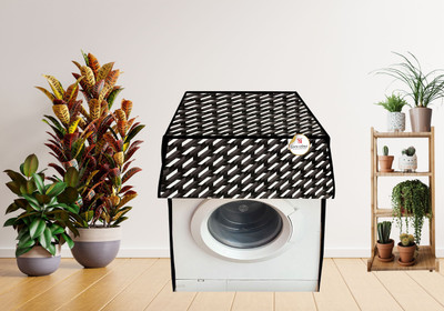 GURU-ISHMA Front Loading Washing Machine  Cover(Width: 60.96 cm, black)