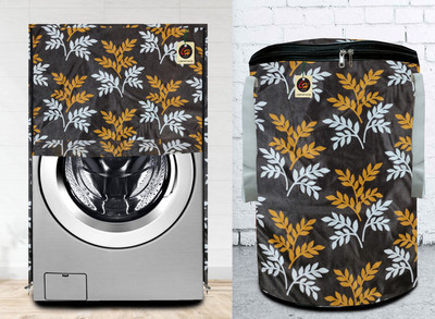 Comfort House Front Loading Washing Machine  Cover(Width: 58 cm, Brown)