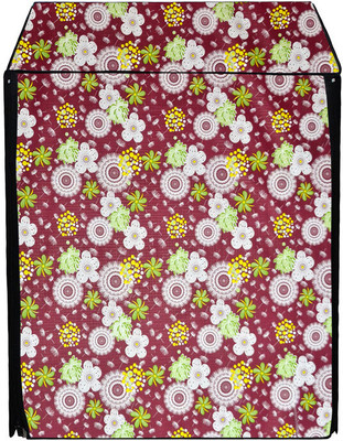 AAVYA UNIQUE FASHION Front Loading Washing Machine  Cover(Width: 66 cm, White, Green)