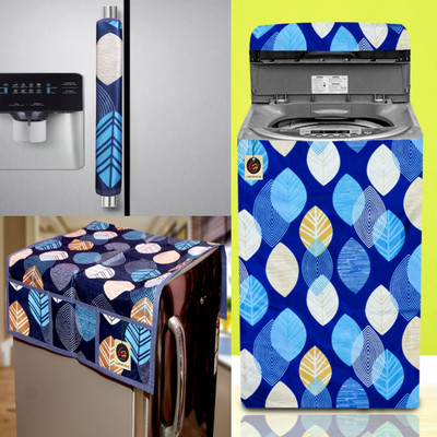 Comfort House Top Loading Washing Machine  Cover(Width: 58.42 cm, Blue)