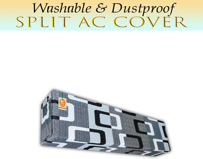 KANUSHI Air Conditioner  Cover(Width: 111 cm, Black)