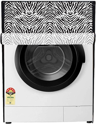 Immix Front Loading Washing Machine  Cover(Width: 61 cm, Black, White)