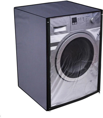 Nitasha Front Loading Washing Machine  Cover(Width: 71 cm, Grey)
