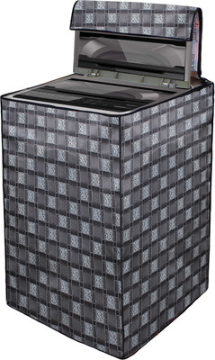 Wings Star Top Loading Washing Machine  Cover(Width: 77 cm, Grey)