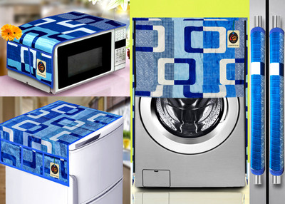 Comfort House Front Loading Washing Machine  Cover(Width: 79 cm, Blue)