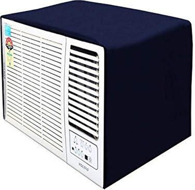 Jainco Decor Air Conditioner  Cover(Width: 69 cm, Navy Blue)