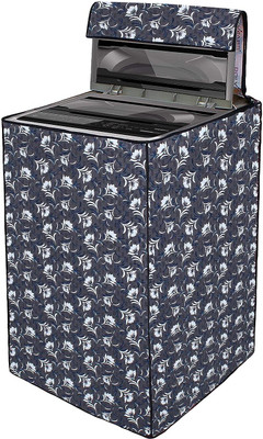 CASA FURNISHING Top Loading Washing Machine  Cover(Width: 58 cm, BLACK)