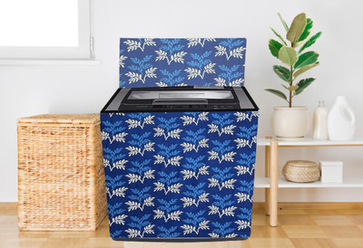 REVEXO Top Loading Washing Machine  Cover(Width: 55 cm, Blue, White)