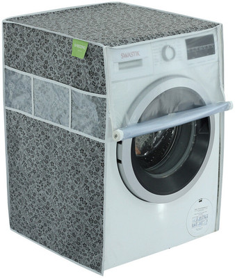 Fab Genie Front Loading Washing Machine  Cover(Width: 60 cm, Grey)