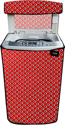 SHYMOR Top Loading Washing Machine  Cover(Width: 53 cm, Red)