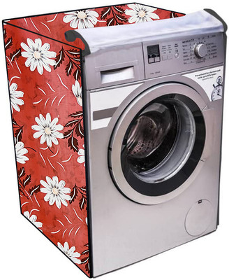 Archistylo Front Loading Washing Machine  Cover(Width: 70 cm, Cyan, White)
